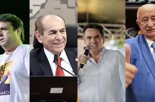 Candidatos ao senado do Piauí (Foto: Reprodução/ Montagem via IA)