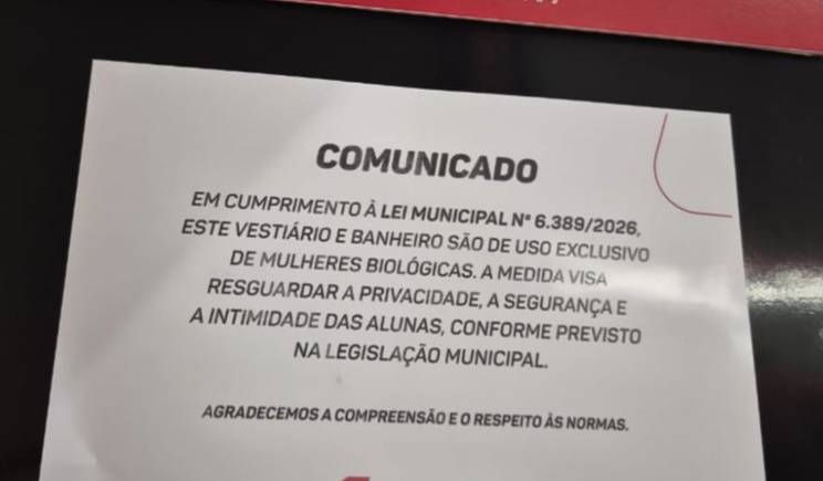 SimpliFit proíbe o uso do banheiro feminino por mulheres trans em Teresina