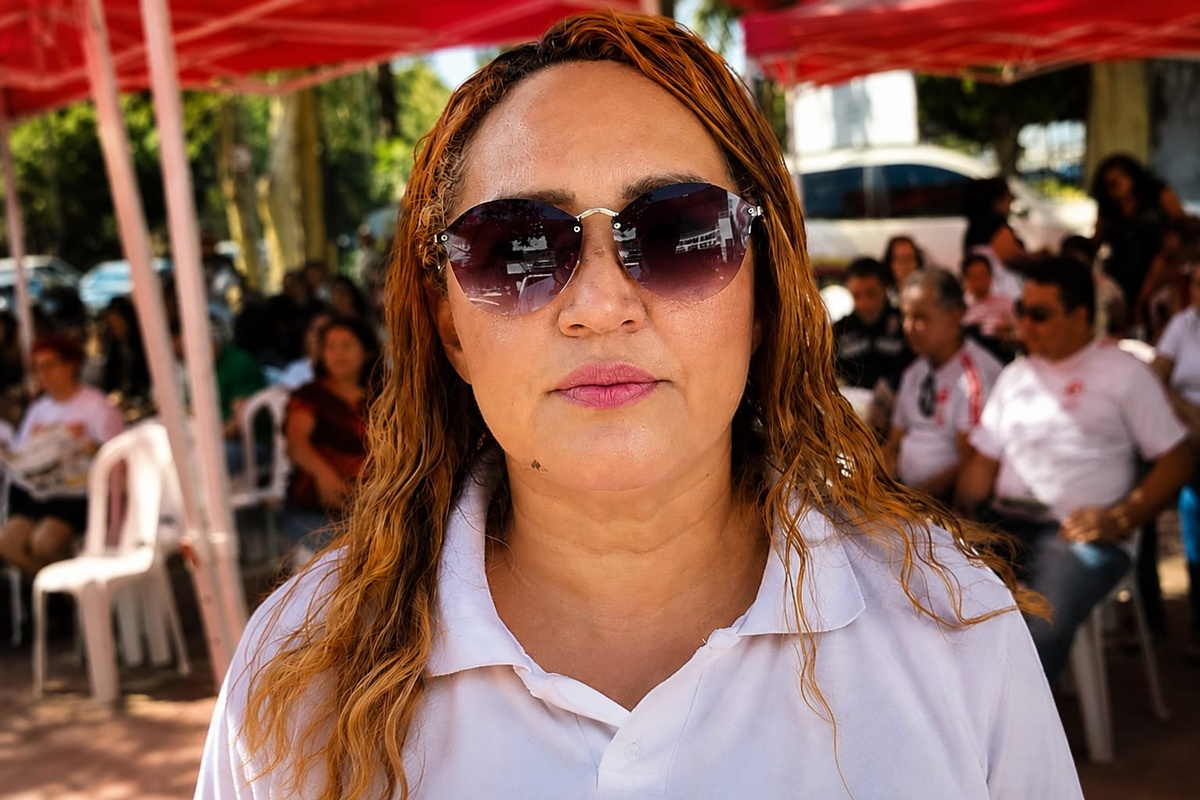 Diana Pereira de Aquino, Coordenadora de Administração e Finanças (Sindserm)👇
