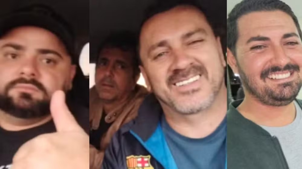 Diego Henrique Da esqueda para a direita, Afonso, Robishley, Rafael e Alencar.