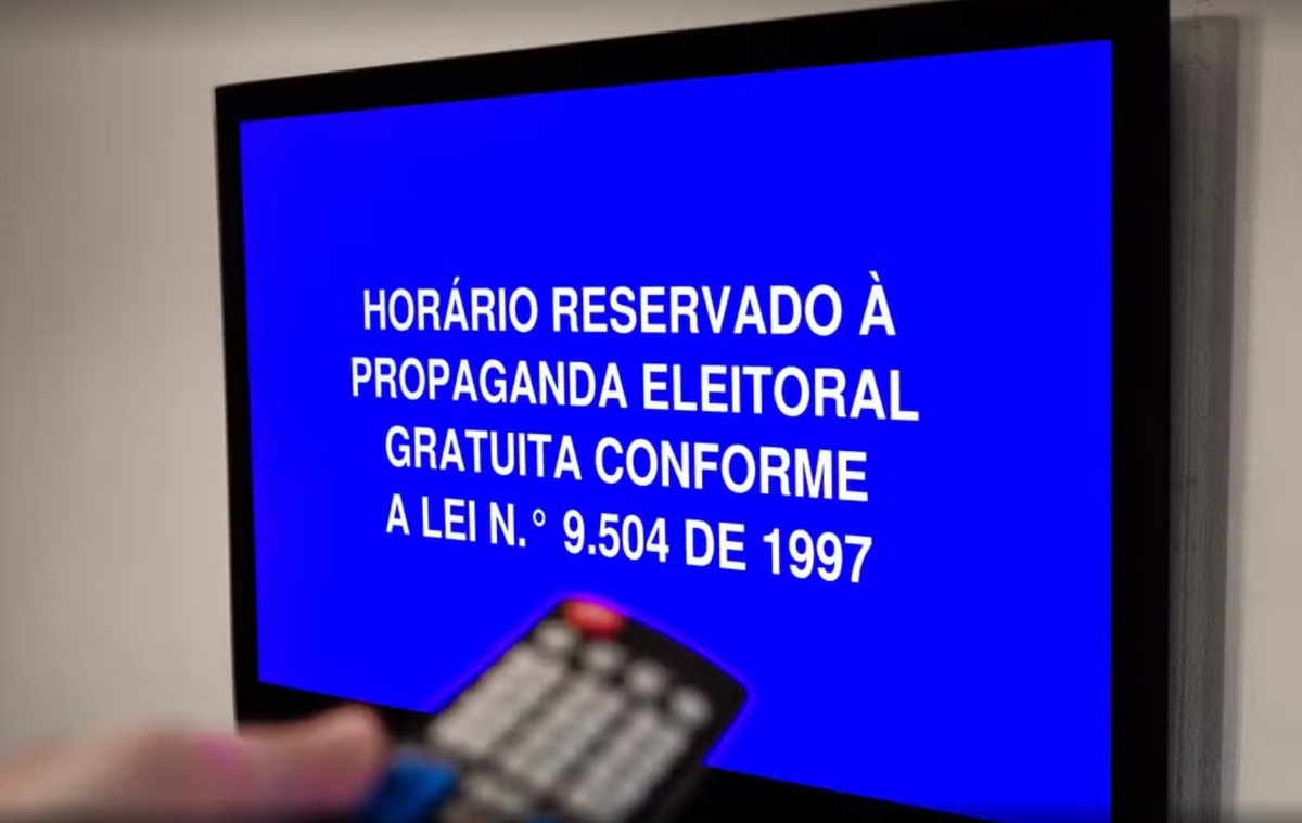 Distribuição do tempo de TV considera tamanho das bancadas e alianças partidárias registradas.