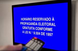 Distribuição do tempo de TV considera tamanho das bancadas e alianças partidárias registradas. (Foto: Reprodução)