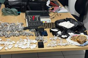 Entorpecentes apreendidos (Foto: Polícia Militar do Maranhão)