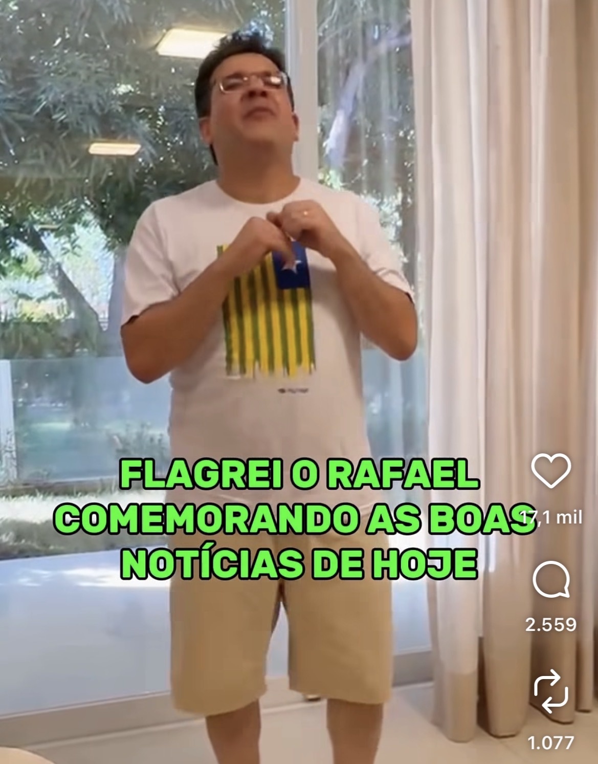 Governador Rafael até dançou com a nota do Ideb para o ensino no Piauí