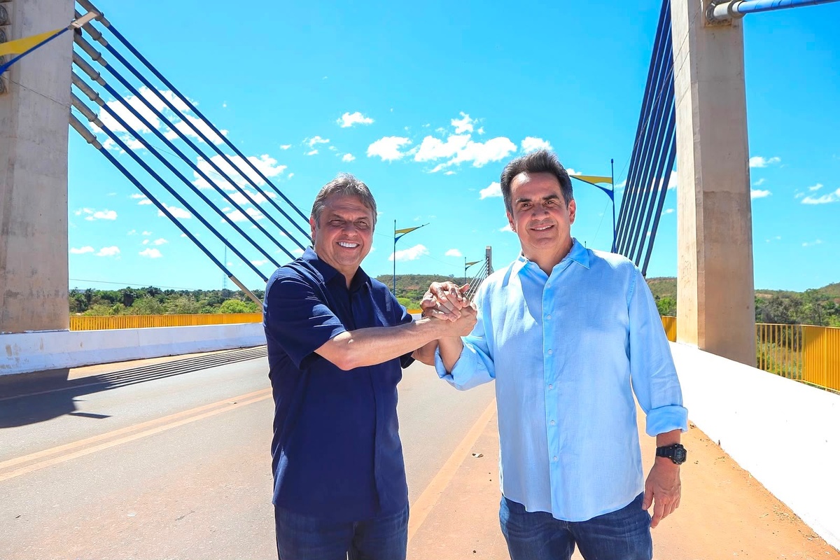 Júlio Arcoverde durante agenda no interior do Piauí nesta sexta-feira