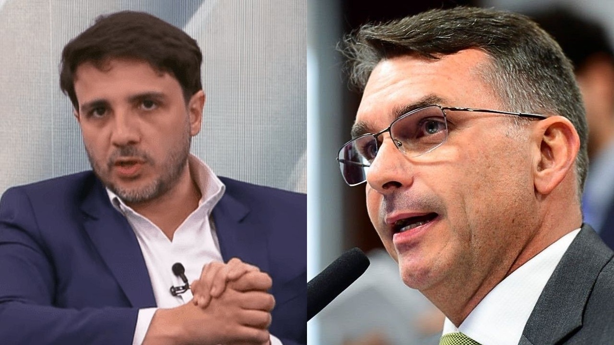 Missão levou ao TSE informações sobre suposta fraude no cadastro de Flávio Bolsonaro.