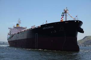 Navio José Alencar, da Transpetro (Foto: Divulgação)