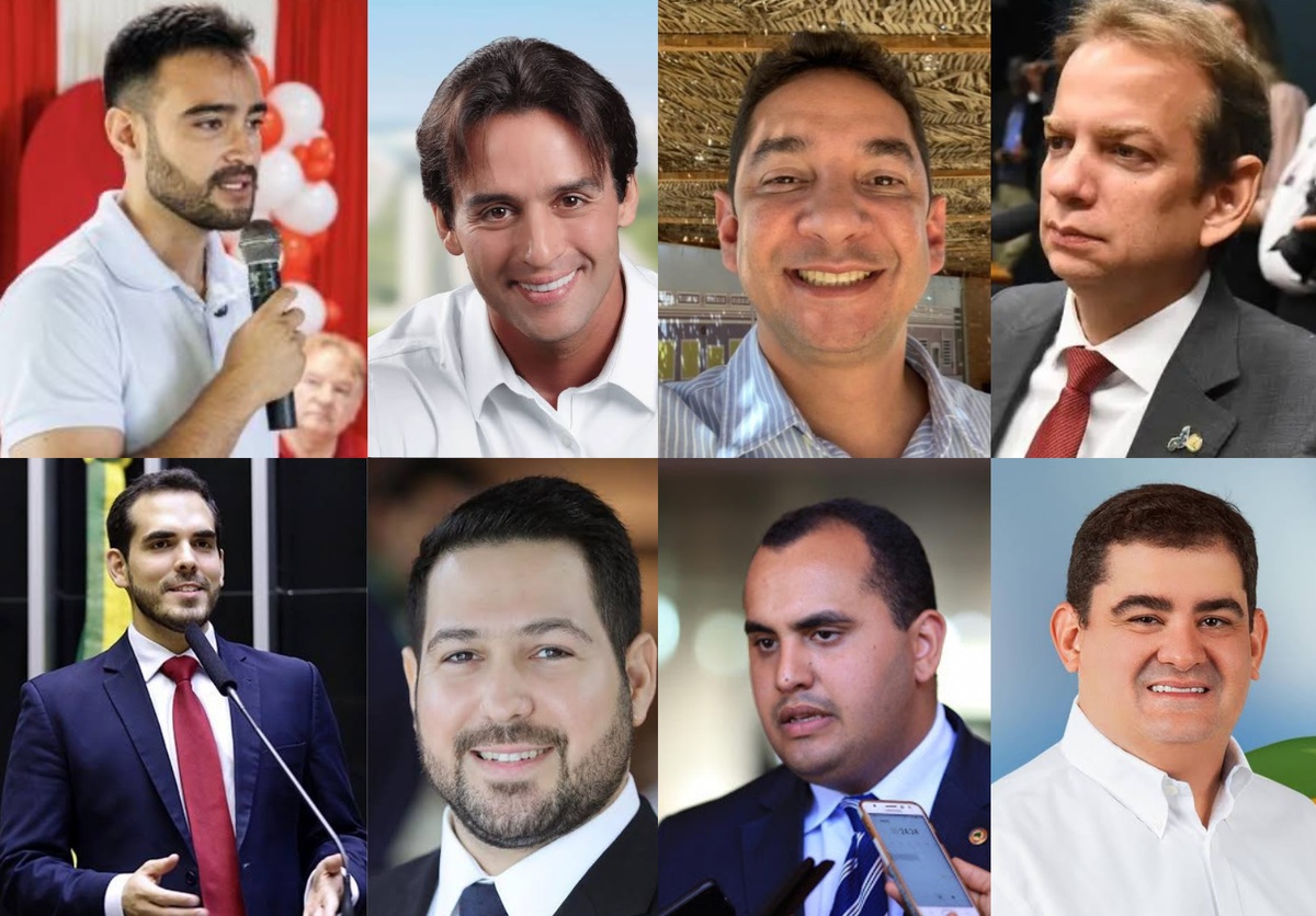 Nessa foto você vê os que herdam na política para ostentarem riqueza