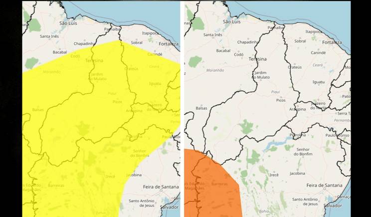Piauí lidera ranking de calor e baixa umidade no Brasil