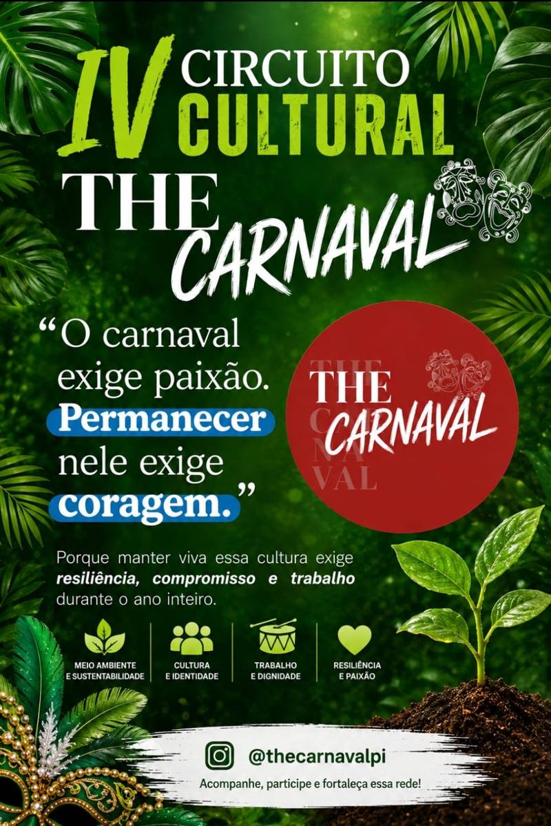 IV Circuito Cultural The Carnaval abre agenda para 2027