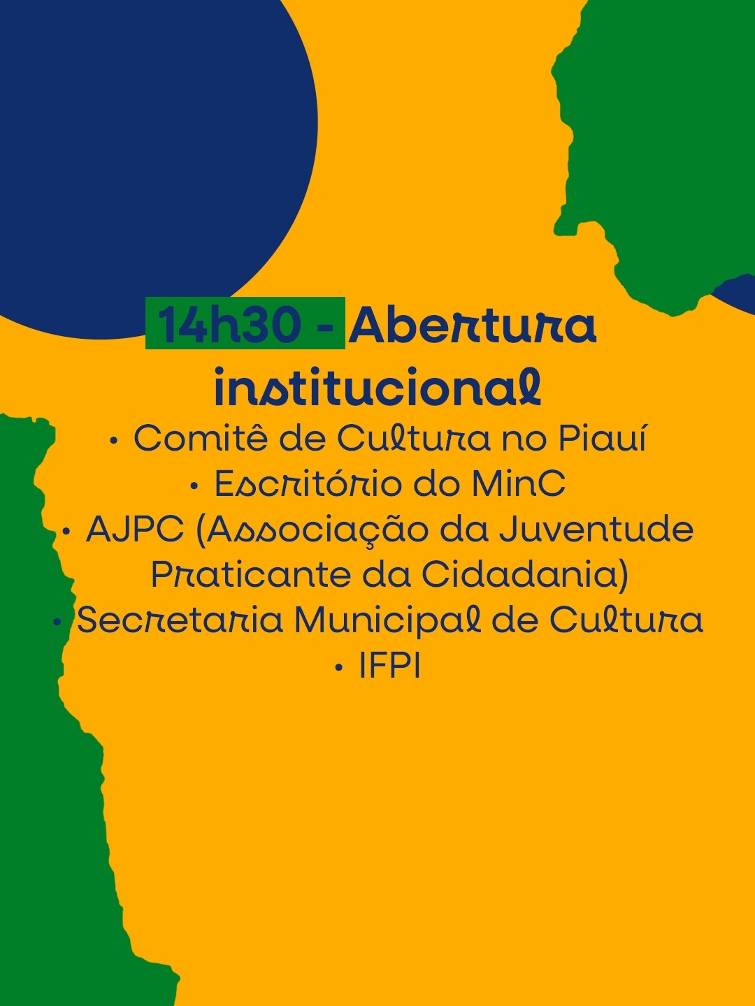 Programação: Território da Cultura