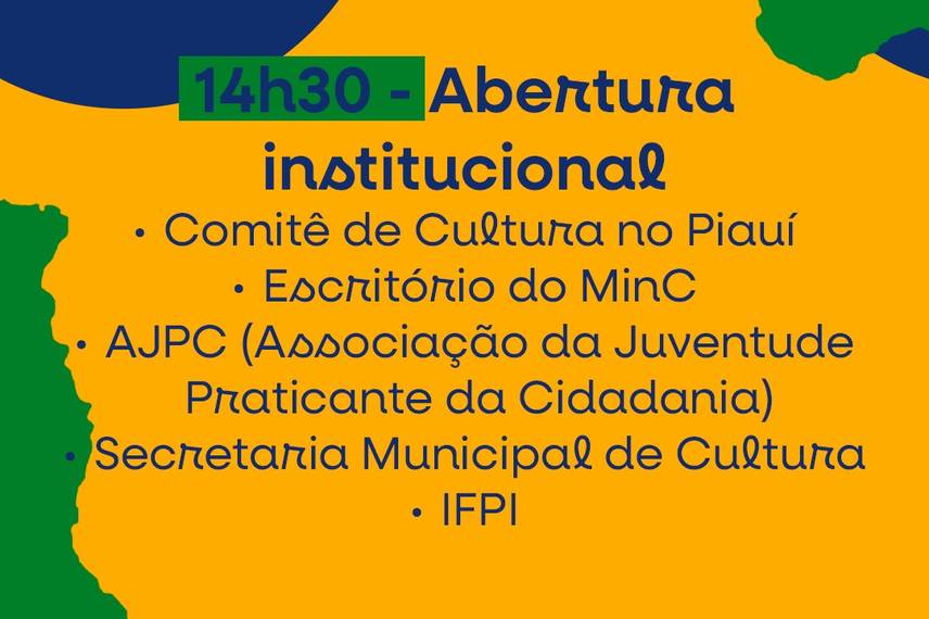 Programação: Território da Cultura