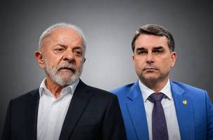 Segundo turno: enquanto o presidente manteve o resultado da pesquisa anterior, o senador subiu 2 pontos percentuais (Ricardo Stuckert/PR/Agência Senado/Montagem/Flickr) (Foto: Divulgação)