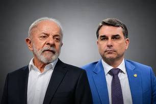 Segundo turno: enquanto o presidente manteve o resultado da pesquisa anterior, o senador subiu 2 pontos percentuais (Ricardo Stuckert/PR/Agência Senado/Montagem/Flickr)