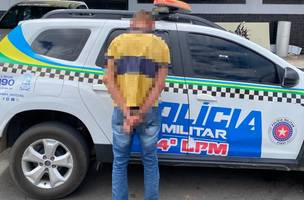 Suspeito foi preso com sinais de embriaguez (Foto: Reprodução)