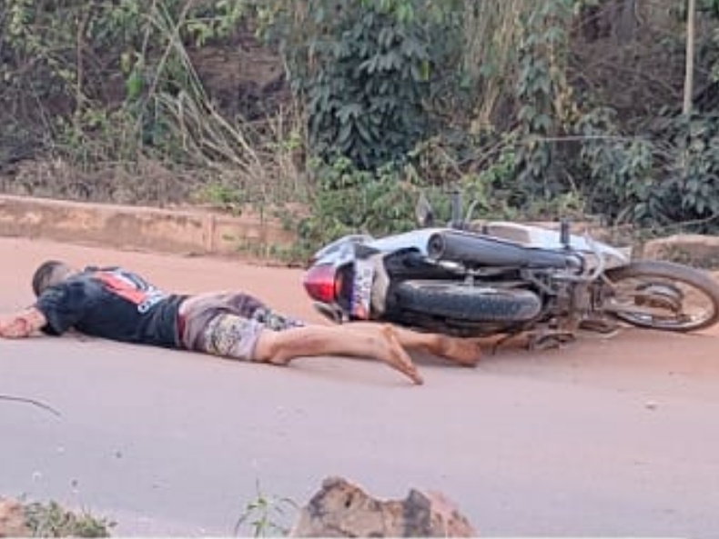 Suspeito foi surpreendido por um homem que efetuou disparos contra ele