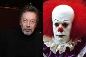 Tim Curry deu vida ao famoso palhaço assassino Pennywise na primeira adaptação de It (Foto: Reprodução/Getty Images)
