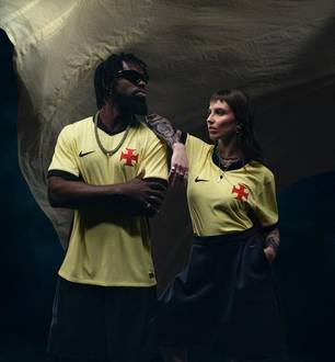 Vasco lança terceiro uniforme para a temporada