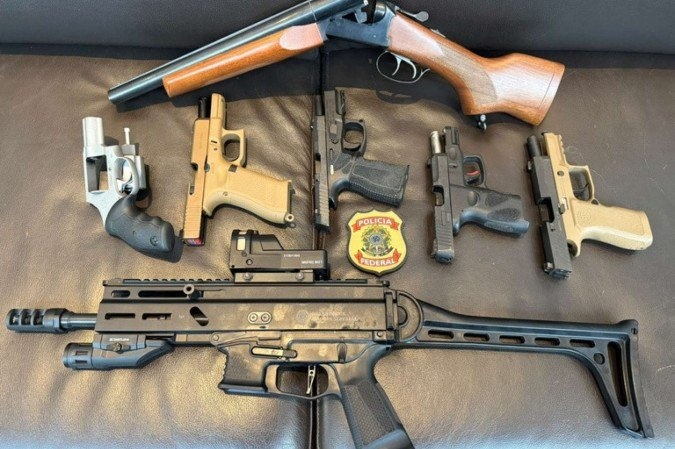 Armas apreendidas