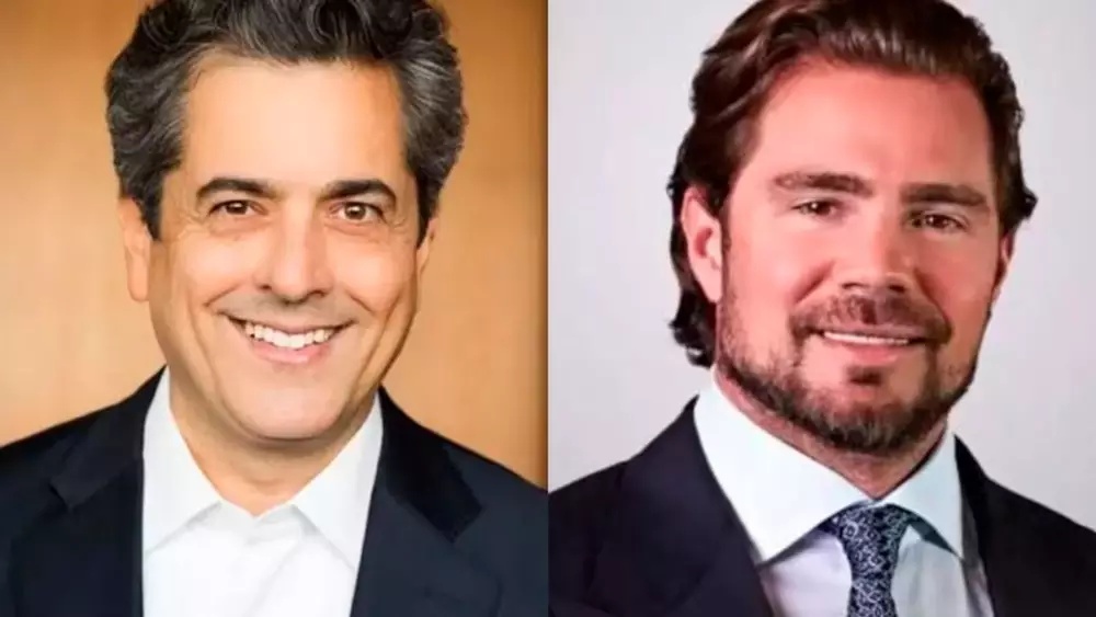 CEO do Grupo Entre, Antônio Carlos Freixo Júnior e Daniel Vorcaro