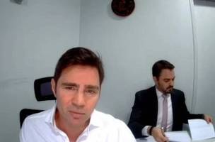 Daniel Vorcaro está preso no 19º Batalhão da Polícia Militar do DF. (Foto: Reprodução/STF)