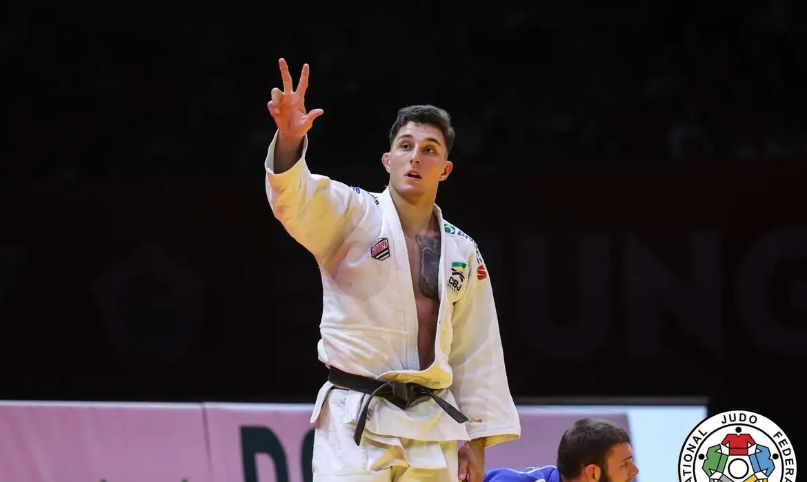 Judoca Guilherme Schimidt