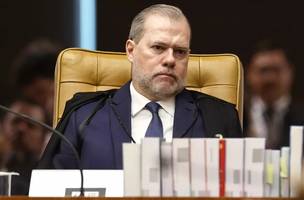 O ministro Dias Toffoli se declarou suspeito e não participa da votação da sessão (Foto: STF)