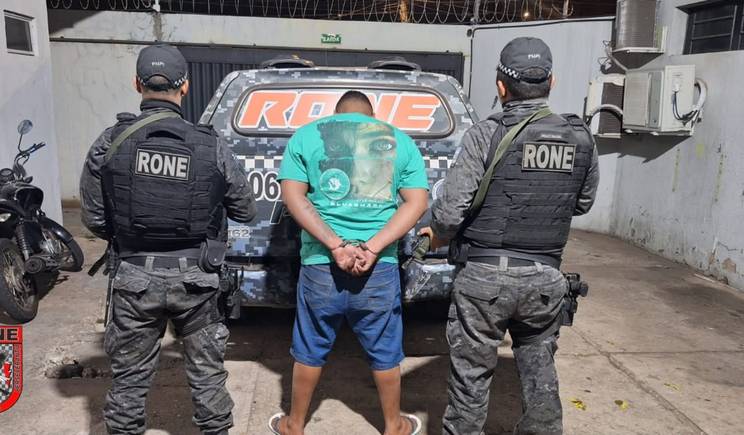 Homem é preso com pistola e 16 munições durante operação policial