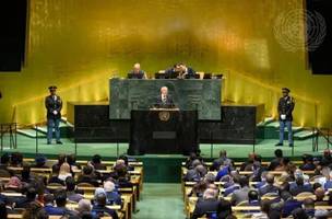Presidente Luis Inácio Lula da Silva discursa na Assembleia Geral da ONU 2026 (Foto: UN Photo/Loey Felipe)