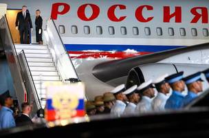 Putin chega à Índia para cúpula do Brics (Foto: Vladimir Smirnov/AFP)