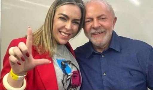 Roberta Luchsinger e Lula