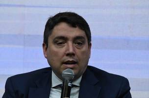 Sampaio Mendes participa do CB Talks “Segurança para o desenvolvimento do Brasil: uma agenda contra o crime organizado”. (Foto: Marcelo Ferreira/CB/DA.Pres)