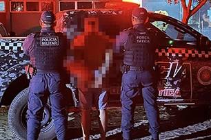 Suspeito foi apreendido na noite desta segunda (31)