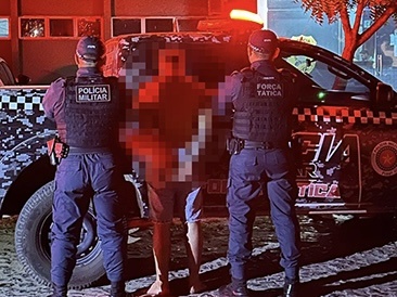 Suspeito foi apreendido na noite desta segunda (31)