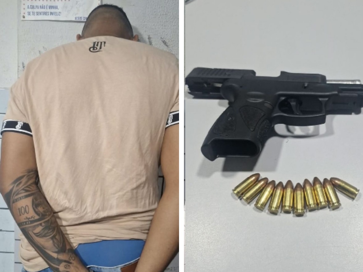 Suspeito recebeu voz de prisão e foi conduzido à Central de Flagrantes de Teresina