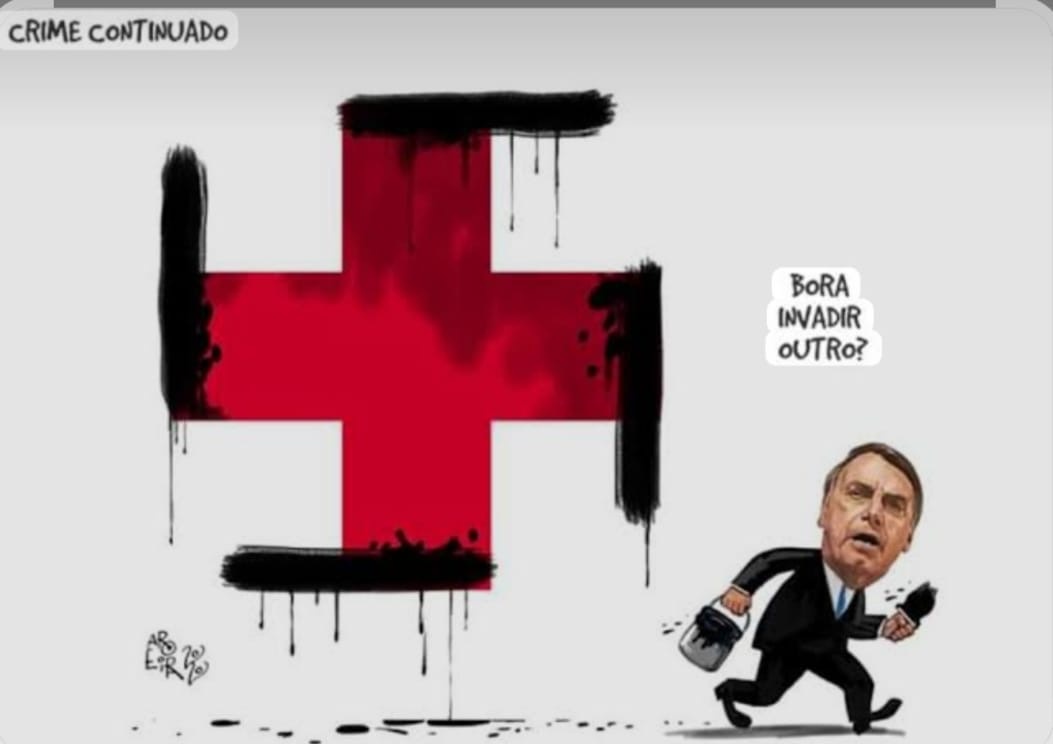 Uma charge envolvendo Jair Bolsonaro levou, em 2020, à abertura de investigação contra Ricardo Noblat e Renato Aroeira.
