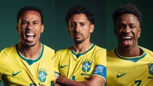 Vini Jr., Marquinhos e Gabriel Magalhães estão entre os finalistas da Bola de Ouro. (Foto: Reprodução)