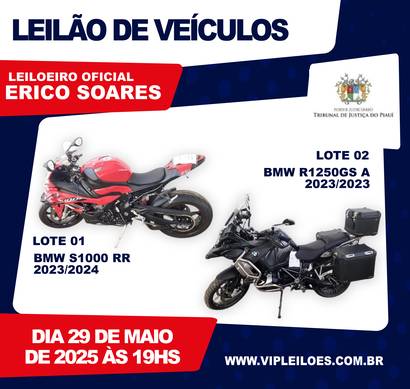 Leilão veículos