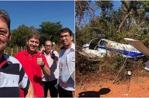 Avião cai no Maranhão com candidato ao Senado pelo Piauí (Foto: -)