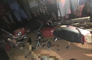 Colisão entre motocicletas deixa uma pessoa morta e outra ferida no interior do Piauí (Foto: -)