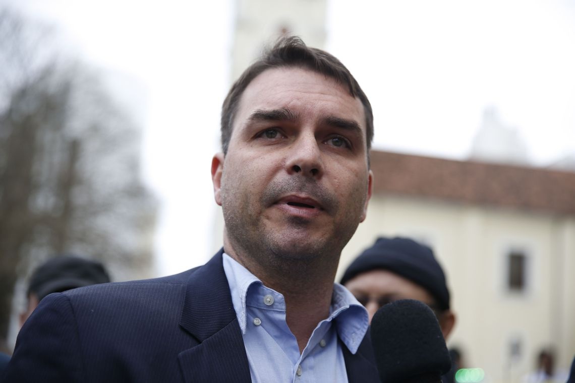 Deputado estadual Flávio Bolsonaro - Tânia Rêgo/Agência Brasil