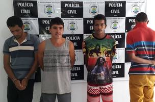 Polícia Civil prende três pessoas por roubo de veículos (Foto: -)