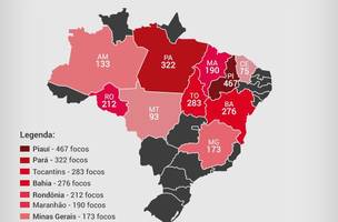 Piauí lidera em ranking de queimadas no Nordeste (Foto: -)