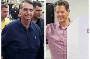 Bolsonaro = Haddad (Foto: -)
