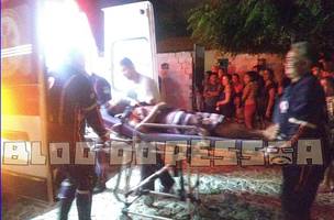 Jovem é baleado em frente a residência no litoral do Piauí (Foto: -)