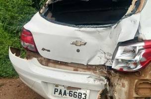 Motociclista colide em traseira de veículo no interior do Piauí (Foto: -)