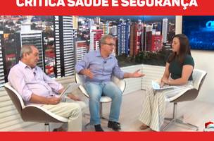 Prefeito ataca o governador e critica saúde e segurança (Foto: -)