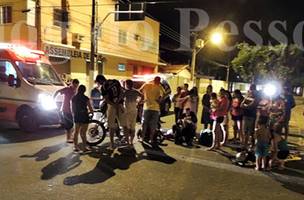 Colisão entre carro e moto deixam duas mulheres feridas no litoral do Piauí (Foto: -)