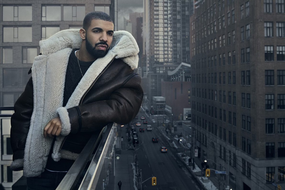 O cantor canadense Drake