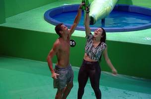 Piauiense Elana e carioca Danrley vencem a prova do líder no BBB 19 (Foto: -)